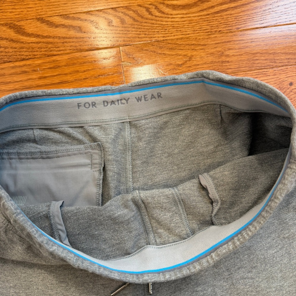 Mack Weldon Ace Sweat Shorts Mens Medium 9" Gray Gym Loungewear French Terry - Picture 6 of 11